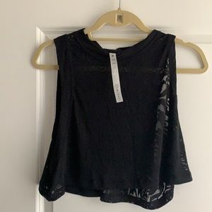 Lululemon all yours crop tank *veil